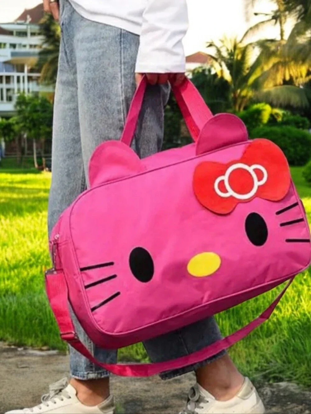 Hello Kitty Travel Bag with Ears & Bow